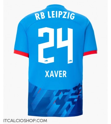 RB Leipzig Xaver Schlager #24 Terza Maglia 2023-24 Manica Corta